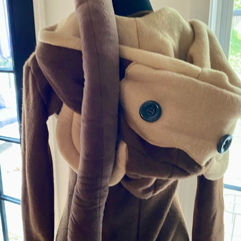 Brown Monkey Costume With Ears And Long Tail View 4